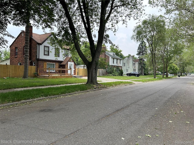 18499 Gruebner St, Detroit, MI 48234 - view of front of house featuring brick siding and a chimney