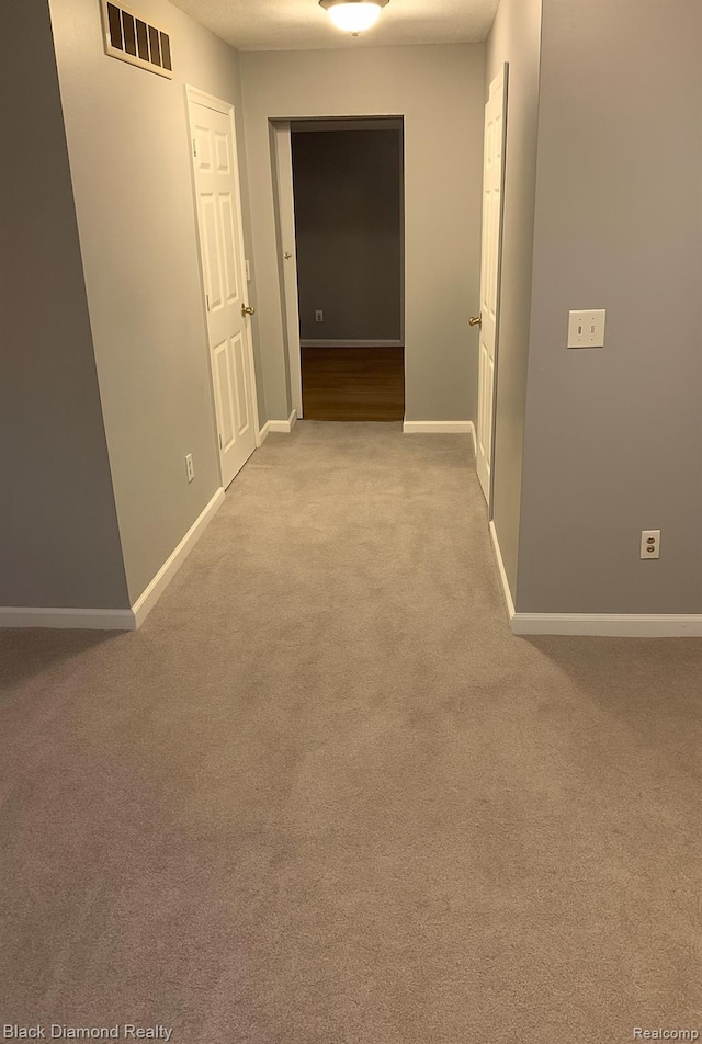18499 Gruebner St, Detroit, MI 48234 - hallway featuring carpet flooring
