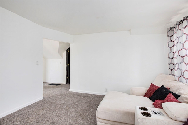 525 Riverview Ave, Monroe, MI 48162 - living area with carpet flooring and baseboards