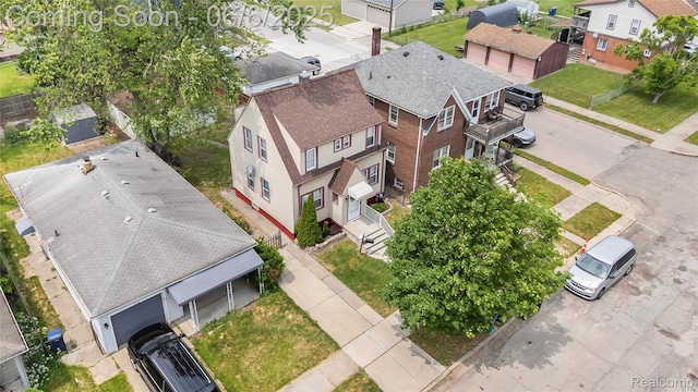 1512 Marion Ave, Lincoln Park, MI 48146 - aerial view of residential area