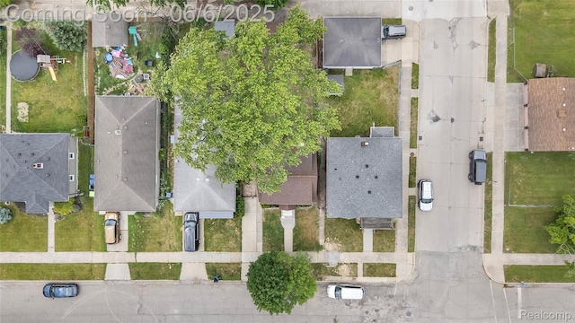 1512 Marion Ave, Lincoln Park, MI 48146 - drone / aerial view