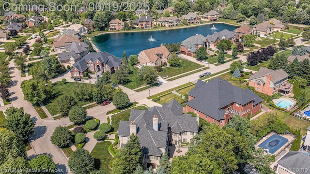 11384 Scarborough Dr, Shelby Twp, MI 48315 - view of property location featuring nearby suburban area and a large body of water