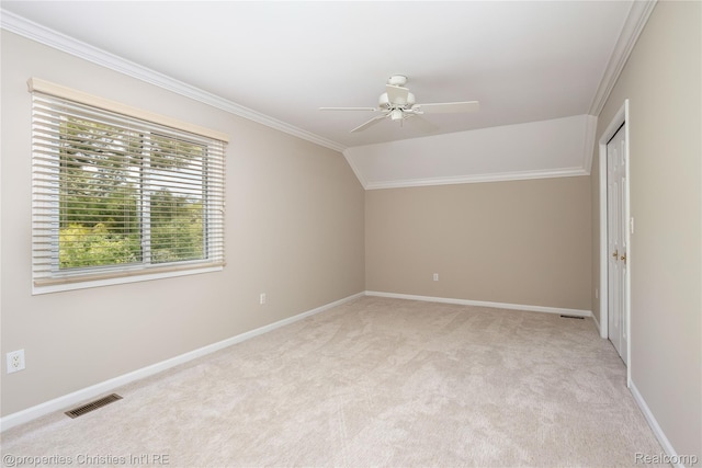 45330 Stonehedge Dr Unit 2, Plymouth, MI 48170 - bonus room featuring light carpet, ceiling fan, and lofted ceiling