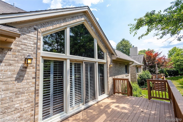 45330 Stonehedge Dr Unit 2, Plymouth, MI 48170 - view of wooden deck