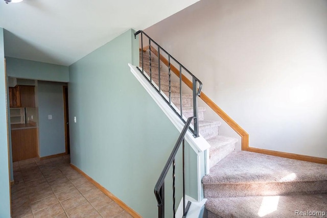 15065 Westlake St, Taylor, MI 48180 - staircase featuring baseboards