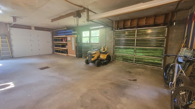 11390 Patterson Rd, Ravenna, MI 49451 - view of garage