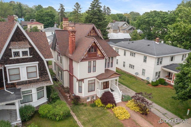 216 E Main St, Ionia, MI 48846 - aerial view of residential area