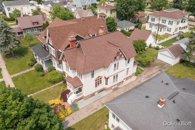 216 E Main St, Ionia, MI 48846 - aerial perspective of suburban area