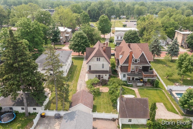216 E Main St, Ionia, MI 48846 - aerial view of residential area