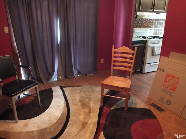 411 Norwood Dr, Monroe, MI 48161 - living room with wood finished floors
