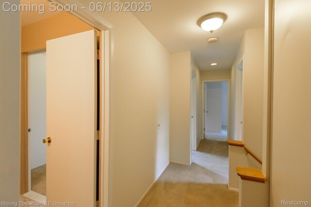 5590 Bayswater Rd, West Bloomfield, MI 48322 - hall featuring carpet flooring