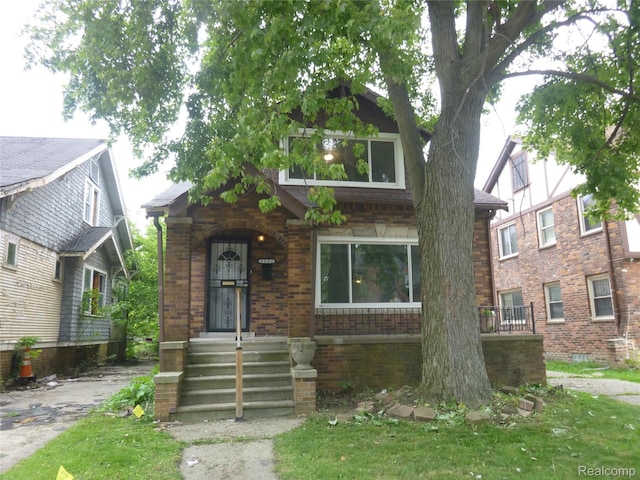 5266 Three Mile Dr, Detroit, MI 48224 - view of front of property with brick siding