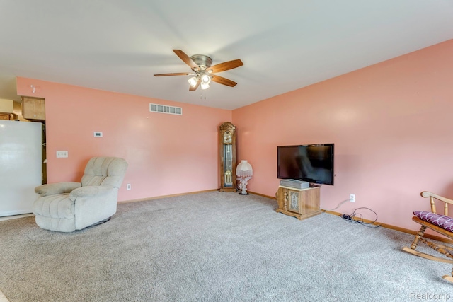 1908 Grant Pl, Port Huron, MI 48060 - unfurnished room featuring a ceiling fan, carpet flooring, and baseboards