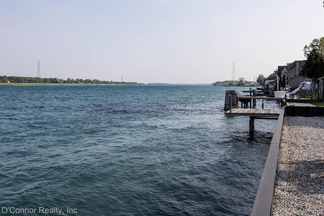 105 Gratiot Blvd, Marysville, MI 48040 - dock area featuring a water view