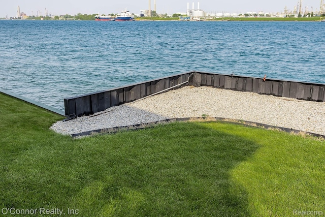 105 Gratiot Blvd, Marysville, MI 48040 - water view featuring a boat dock