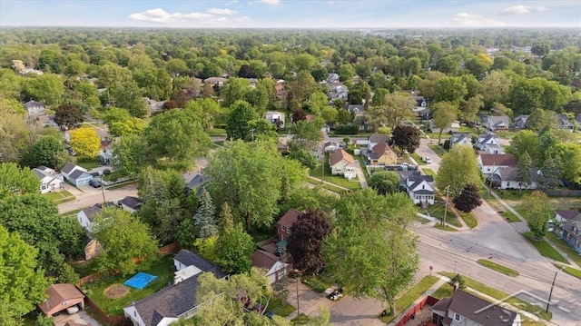 2505 Court St, Saginaw, MI 48602 - aerial view of property's location with nearby suburban area