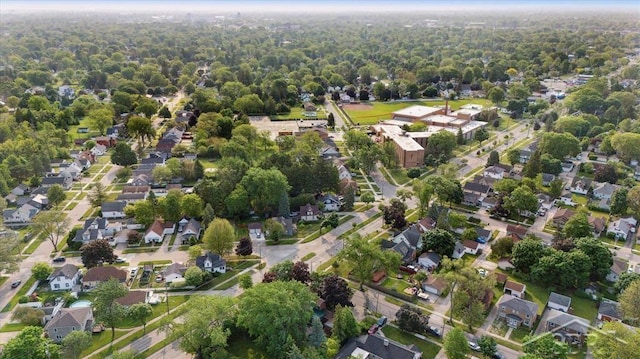 2505 Court St, Saginaw, MI 48602 - aerial view of property's location featuring nearby suburban area
