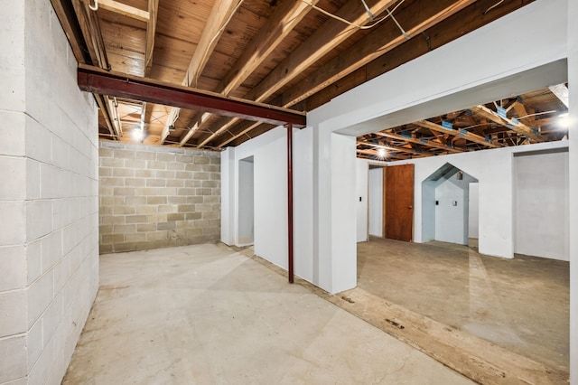 50902 Magician Lk Rd, Dowagiac, MI 49047 - view of unfinished basement