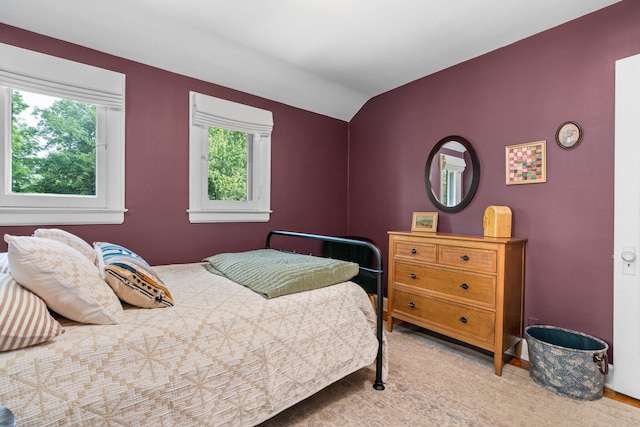 1512 Shadford Rd, Ann Arbor, MI 48104 - bedroom featuring lofted ceiling and baseboards