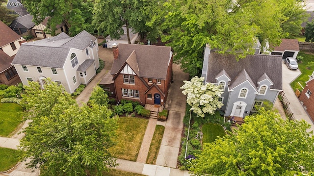 1512 Shadford Rd, Ann Arbor, MI 48104 - aerial view of residential area