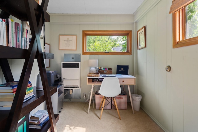 1512 Shadford Rd, Ann Arbor, MI 48104 - carpeted office space featuring heating unit