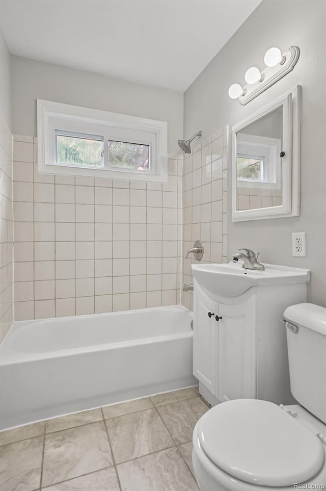 1621 Greenbrook Ln, Flint, MI 48507 - full bath with vanity and bathing tub / shower combination