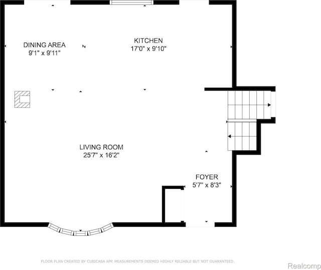 1616 Mark Hopkins Rd, Bloomfield Hills, MI 48302 - property floor plan