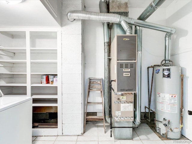 641 Michigan Ave, Marysville, MI 48040 - utilities featuring water heater and washer / clothes dryer