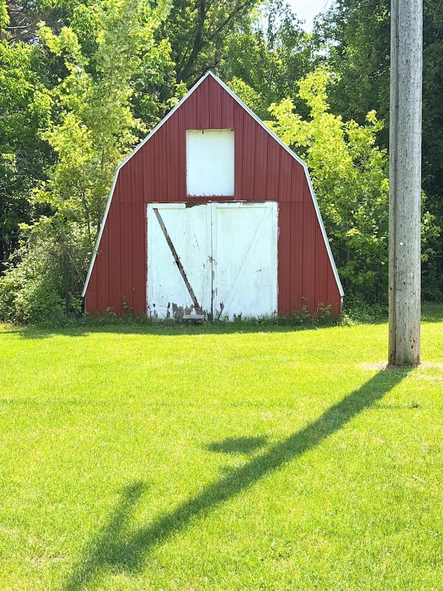 10073 Mcafee Dr, Montrose, MI 48457 - view of outdoor structure