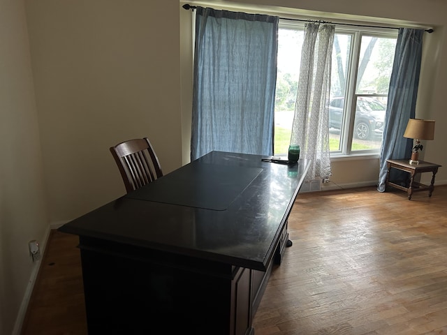 201 Goodell Ave, Colon, MI 49040 - dining room with wood finished floors