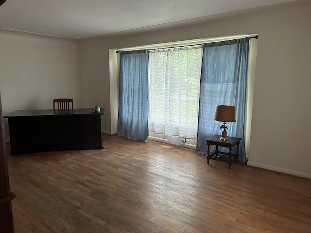 201 Goodell Ave, Colon, MI 49040 - home office with wood finished floors