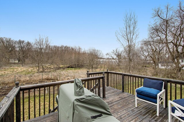 1200 Schuring Rd, Portage, MI 49024 - view of wooden deck