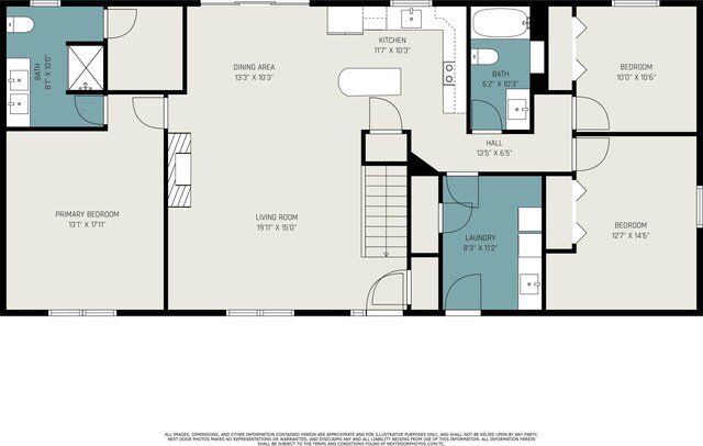 1200 Schuring Rd, Portage, MI 49024 - home floor plan