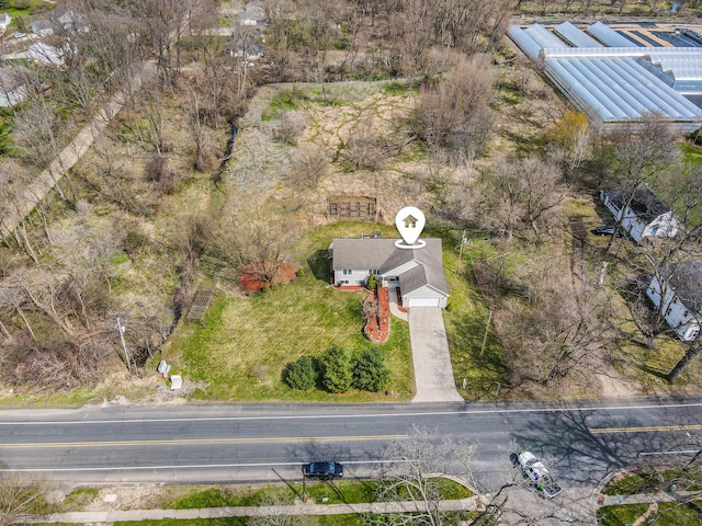 1200 Schuring Rd, Portage, MI 49024 - view from above of property
