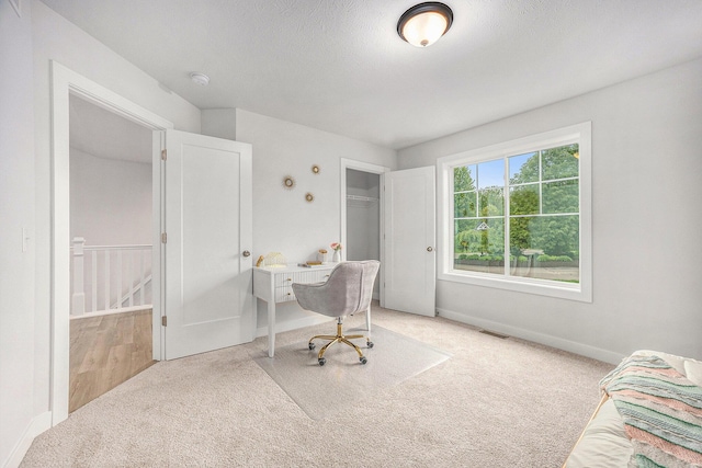 LOT166 Wren Ct, Caledonia, MI 49316 - office area featuring carpet flooring and baseboards