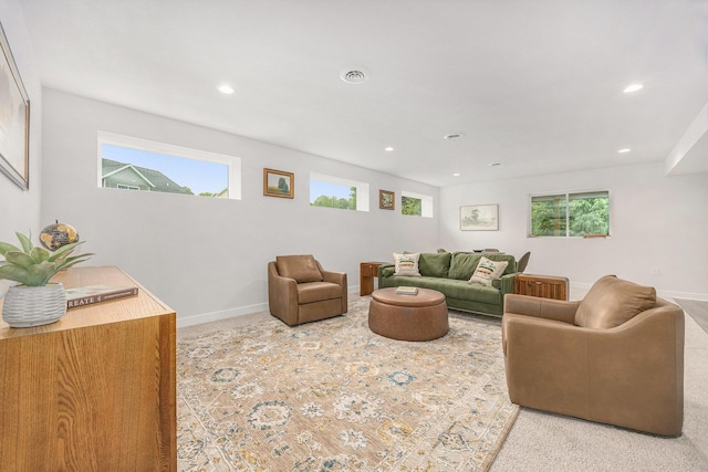 LOT166 Wren Ct, Caledonia, MI 49316 - carpeted living room featuring recessed lighting and baseboards