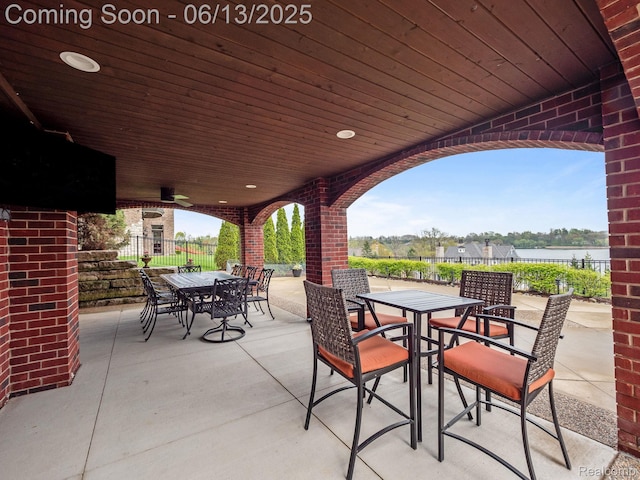 2750 Turtle Bluff Dr, Bloomfield Hills, MI 48302 - view of patio / terrace featuring outdoor dining space