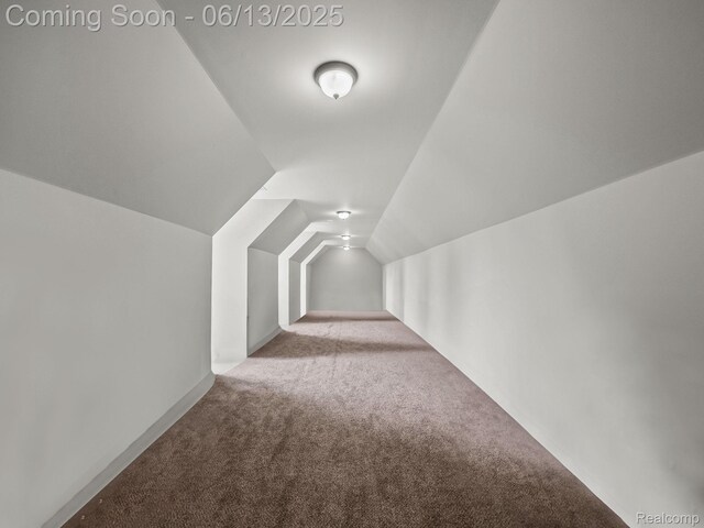 2750 Turtle Bluff Dr, Bloomfield Hills, MI 48302 - bonus room with carpet flooring and lofted ceiling