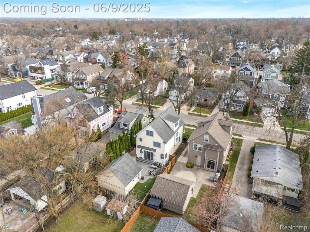 675 Davis Ave, Birmingham, MI 48009 - view of property location with nearby suburban area