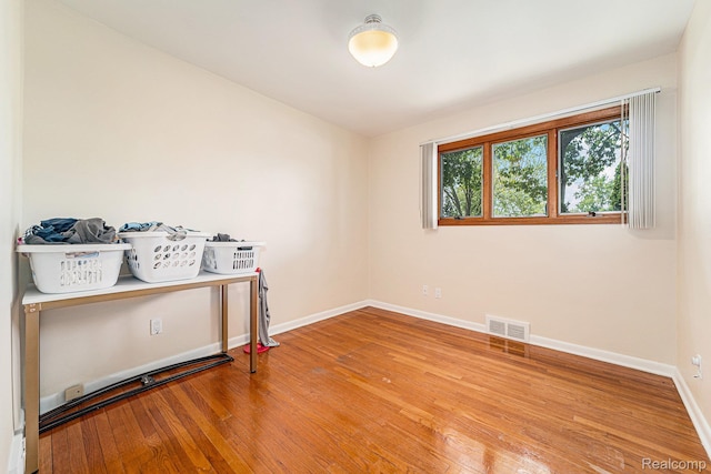 30060 Eastfield St, Farmington Hills, MI 48334 - unfurnished bedroom featuring baseboards and wood finished floors