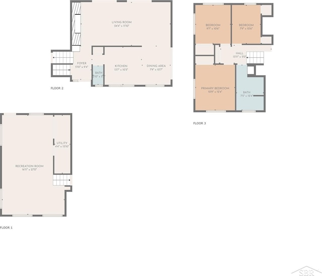 1449 Sauk Ln, Saginaw, MI 48638 - view of floor plan / room layout