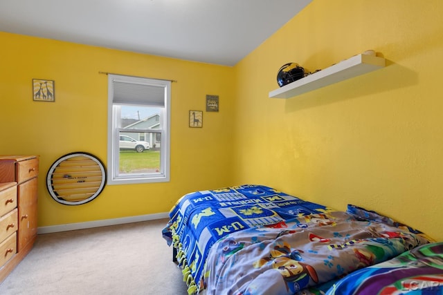 1104 Sunset Dr, Tecumseh, MI 49286 - bedroom with light colored carpet and baseboards