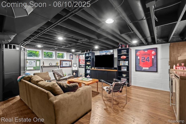 22 Elm Park Blvd, Pleasant Ridge, MI 48069 - living area featuring wood finished floors