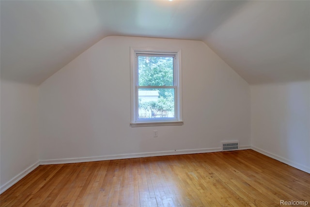 21248 Hamilton Ave, Farmington Hills, MI 48336 - bonus room with light wood-style flooring, lofted ceiling, and baseboards