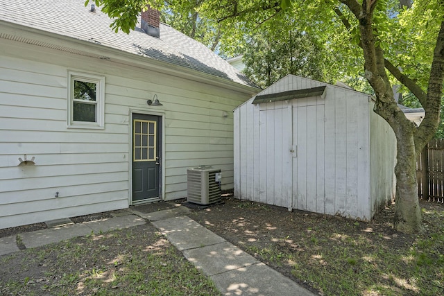 1831 Newark Ave SE, Grand Rapids, MI 49507 - view of shed with central air condition unit