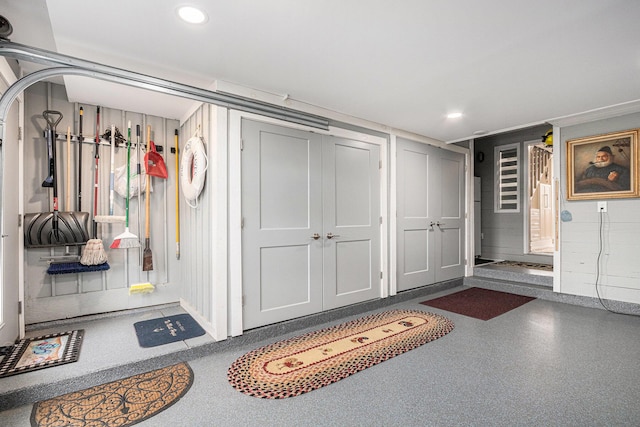 144 Dunkley Ave Unit 4, South Haven, MI 49090 - garage featuring recessed lighting