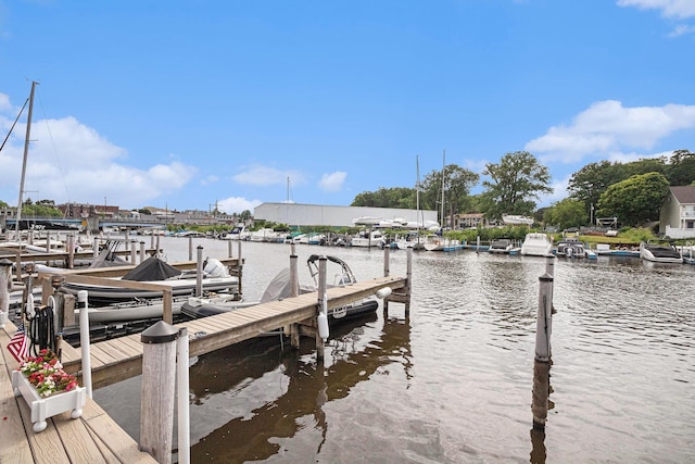 144 Dunkley Ave Unit 4, South Haven, MI 49090 - dock with a water view