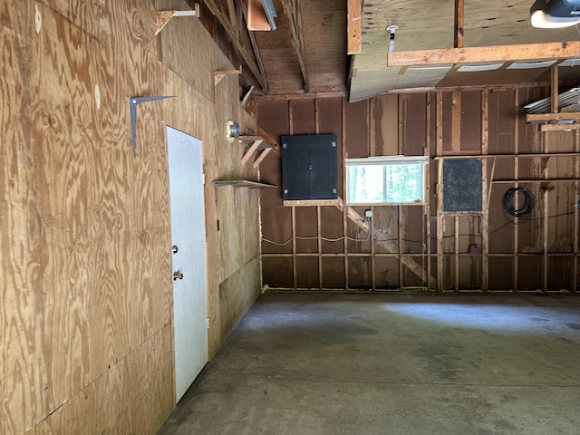 5649 W 76th St, Baldwin, MI 49304 - below grade area featuring electric panel