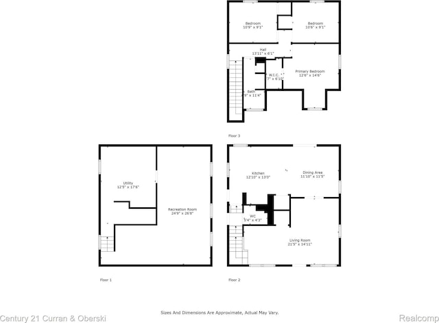 3128 Woodside Dr, Dearborn, MI 48124 - room layout