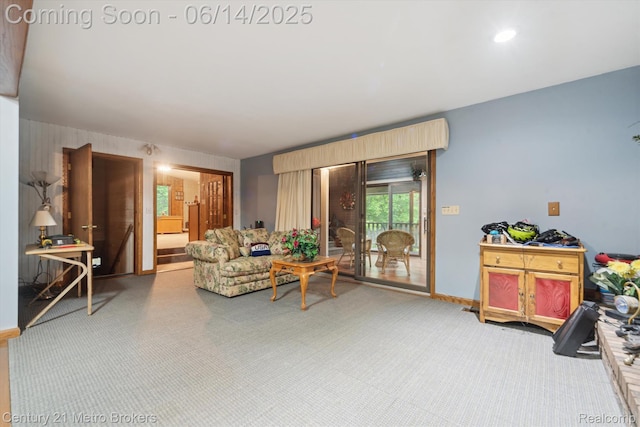 14210 W Burt Rd W, Chesaning, MI 48616 - living area with carpet floors